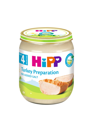 Biezenis Hipp bio ar tītara gaļu, no 4mēn., 125g