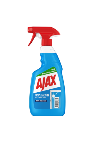 Stikla tīrīšanas līdzeklis Ajax Triple Action 500ml