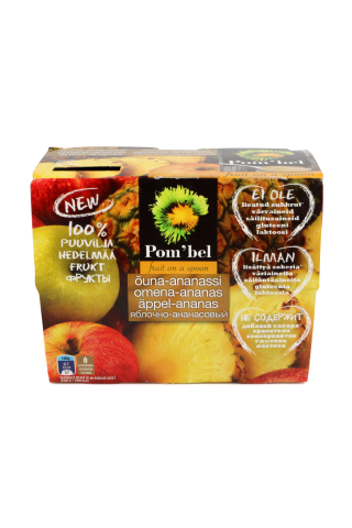 Ābolu-Ananāsu Biezenis 4x100g (400g)