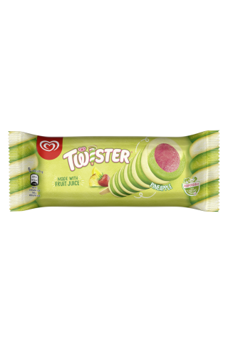 Saldējums Twister green augļu 80ml