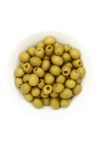 Naminės marinuotos žaliosios alyvuogės be kauliukų Casero, 1 kg