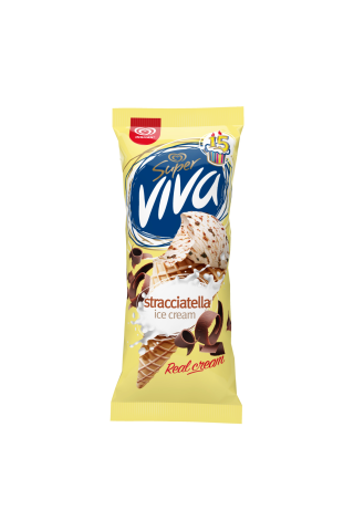 Saldējums Super Viva stracciatella 180ml