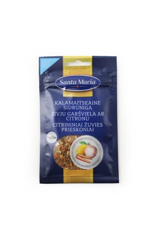 Zivju garšviela ar citrona aromātu 23g