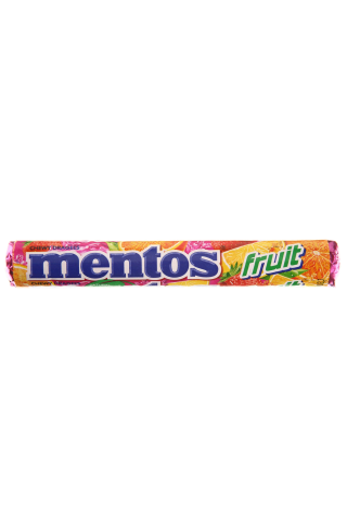 Kramtomieji vaisiniai saldainiai MENTOS, 38 g
