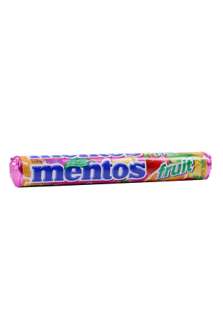Konfektes Mentos ar augļu garšu 38g