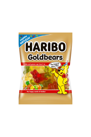 Želejkonfektes Haribo Goldbaren 200g