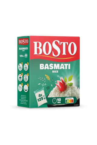 Basmati ryžiai bosto 4x125g