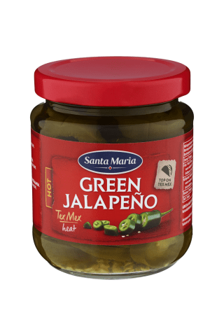 Zaļais halapenjo Santa Maria 215g