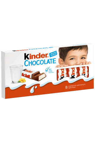Kinder Šokoladas T8, 100G