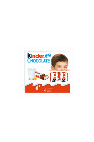 Piena šokolāde Kinder 4gab. 50g