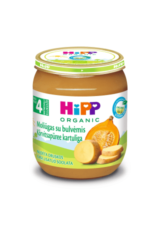 Ekol.tyr.moliūg,bulv nuo 4mėn.HIPP,125g
