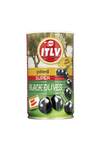 Melnās olīvas ITLV 350g/140g