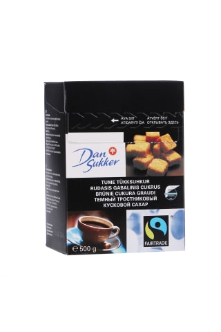 Cukura graudi Dansukker brūnie 500g