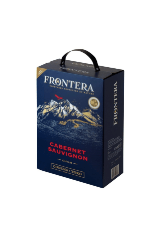 Sarkanvīns Frontera Cabernet Sauvignon X - Puerto Montt sausais 12,5% 3l