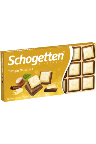 Šokolāde schogetten trilogia 100g