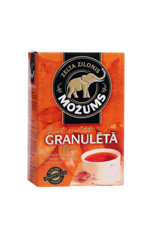 Melnā tēja Možums granulētā 100g