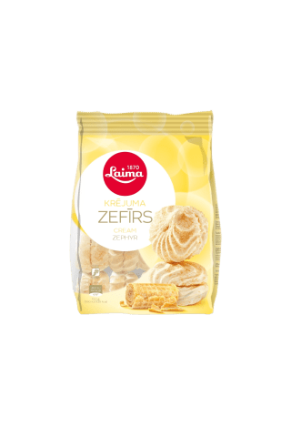 Zefyrai LAIMA grietinėlės skonio, 200 g
