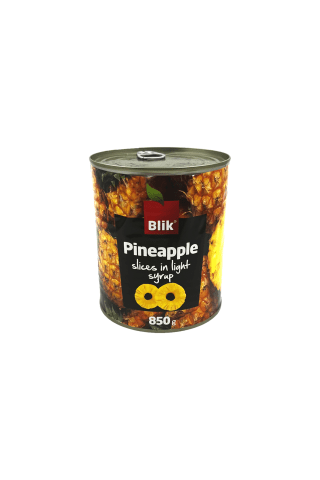 Ananasi sīrupā šķēlēs 850 g BLIK