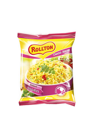 Nūdeles Rollton ar buljonu, sieru, bekonu 60g