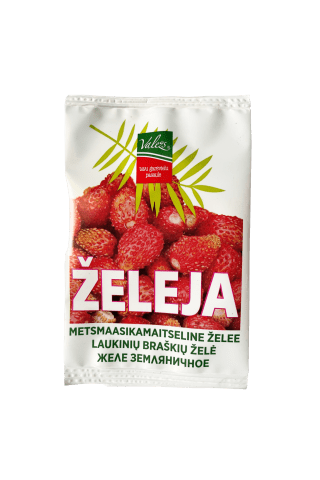 Želejas pulveris Valežs zemeņu sausais 80g