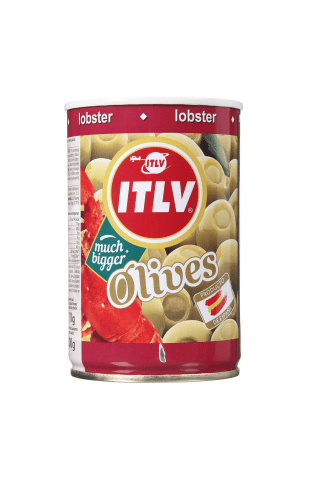 Žaliosiosalyvuogės,įdarytos omarųpastaITLV,314ml