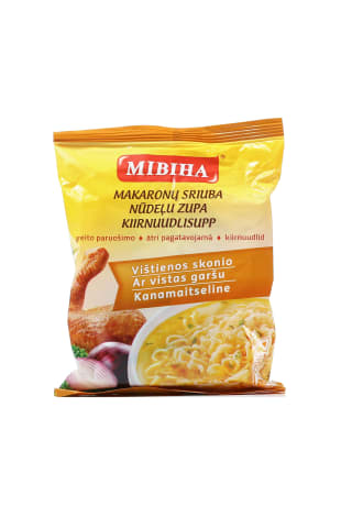 Nūdeļu zupa Mivina ar vistas garšu 50g
