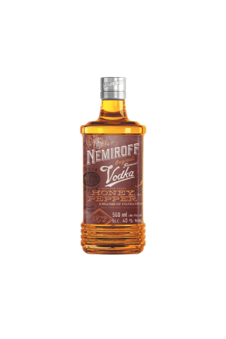 Aromatizēts degvīns ar čili piparu Nemiroff Ukrainian Honey Pepper 40% 0.5l