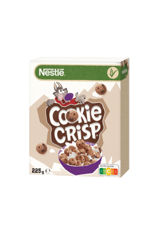 Šokolado skonio javų dribsniai NESTLE COOKIE CRISP, 225 g