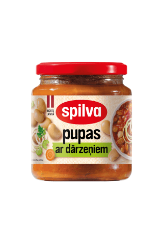 Pupas Spilva ar dārzeņiem 570g