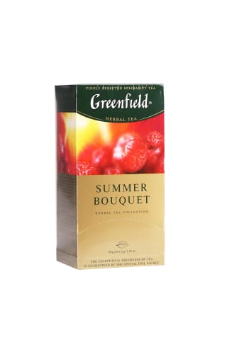 Žolelių arbata GREENFIELD SUMMER BOUQUET, 25 pak.
