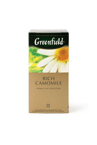 Zāļu tēja Greenfield kumelīšu 25tm 38g