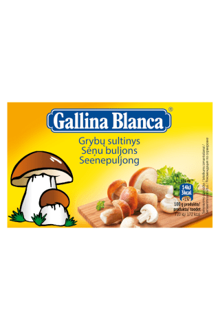 Buljons Galina Blanca sēņu 8x10g