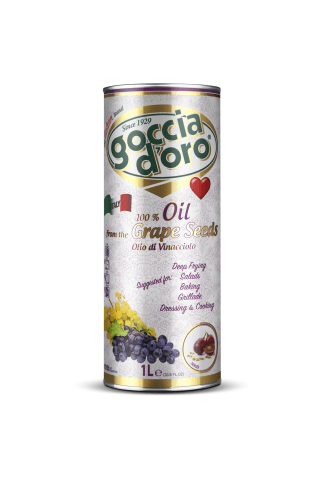 Vīnogu kauliņu eļļa Goccia D`Oro 1l