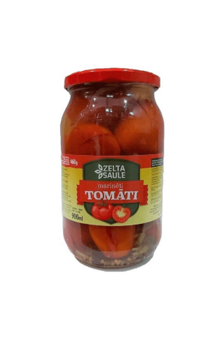 Marinēti tomāti Zelta Saule 900ml