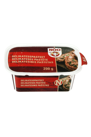 Kepenėlių paštetas DELICATESS MĖSOS KARALIUS, I r., 200 g