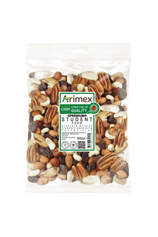Studentų maistas premium ARIMEX po 500g
