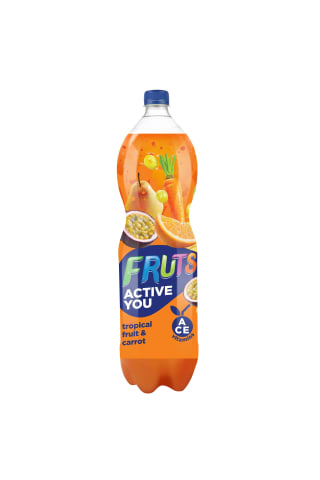 Sulas dzēriens Fruts tropisko augļu un burkānu 1.5l