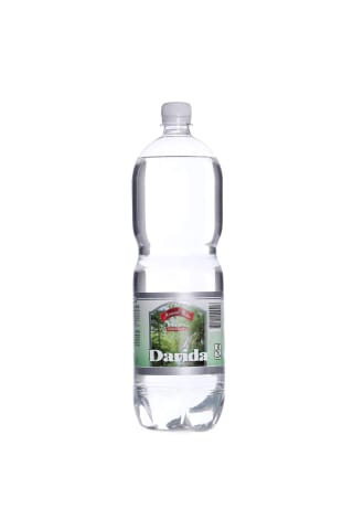 Gazuotas natūralus mineralinis vanduo DARIDA, 1,5 l