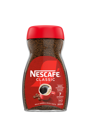 Tirpi kava nescafé® classic (stiklas, 200g)