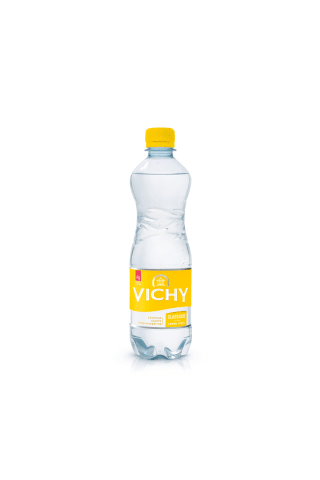 Citrinų skonio stalo vanduo VICHY Classique, 0,5 l