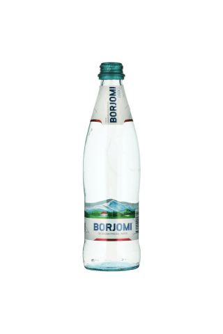 Gazuotas natūralus mineralinis vanduo BORJOMI, 0,5 l