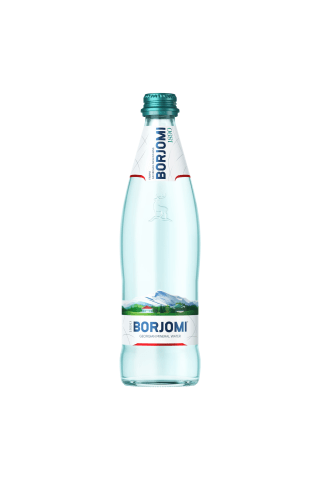 Minerālūdens Borjomi dabīgais 0.5l