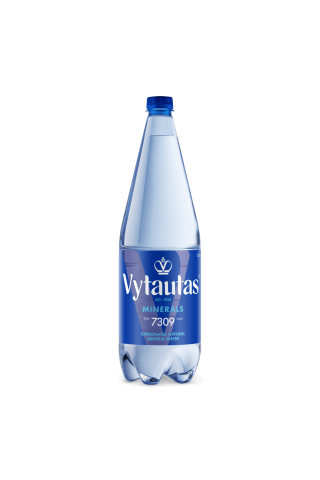 Gazuotas natūralus mineralinis vanduo VYTAUTAS, 1,5 l
