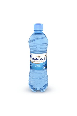 Dzer. ūdens Mangaļi-1 viegli gāz. pet 0.5l