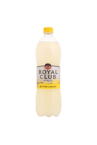 Gazuotas aromatizuotas karčiųjų citrinų skonio gėrimas ROYAL CLUB Bitter LEMON, 1 l
