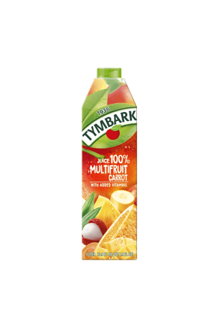 Tymbark Multiaugļu-Burkānu Sula 100% 1L