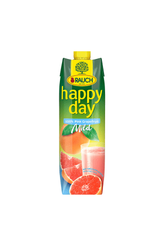 Sultys happy day rausvųjų greipfrutų 100% 1l