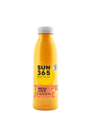 Šviežios melionų, mangų, ananasų sultys SUN365, 500ml
