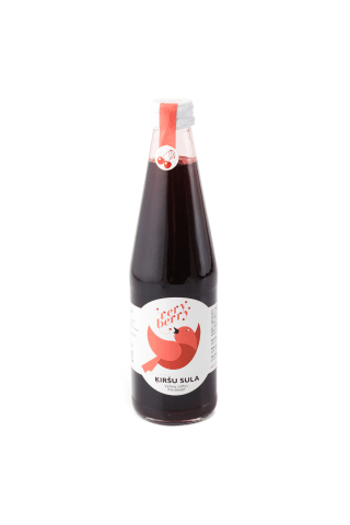 Natūralios vyšnių sultys VERY BERRY, 0,33 l