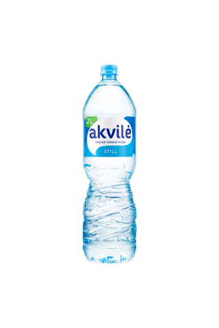 Natūralus negazuotas mineralinis vanduo AKVILĖ 2 l